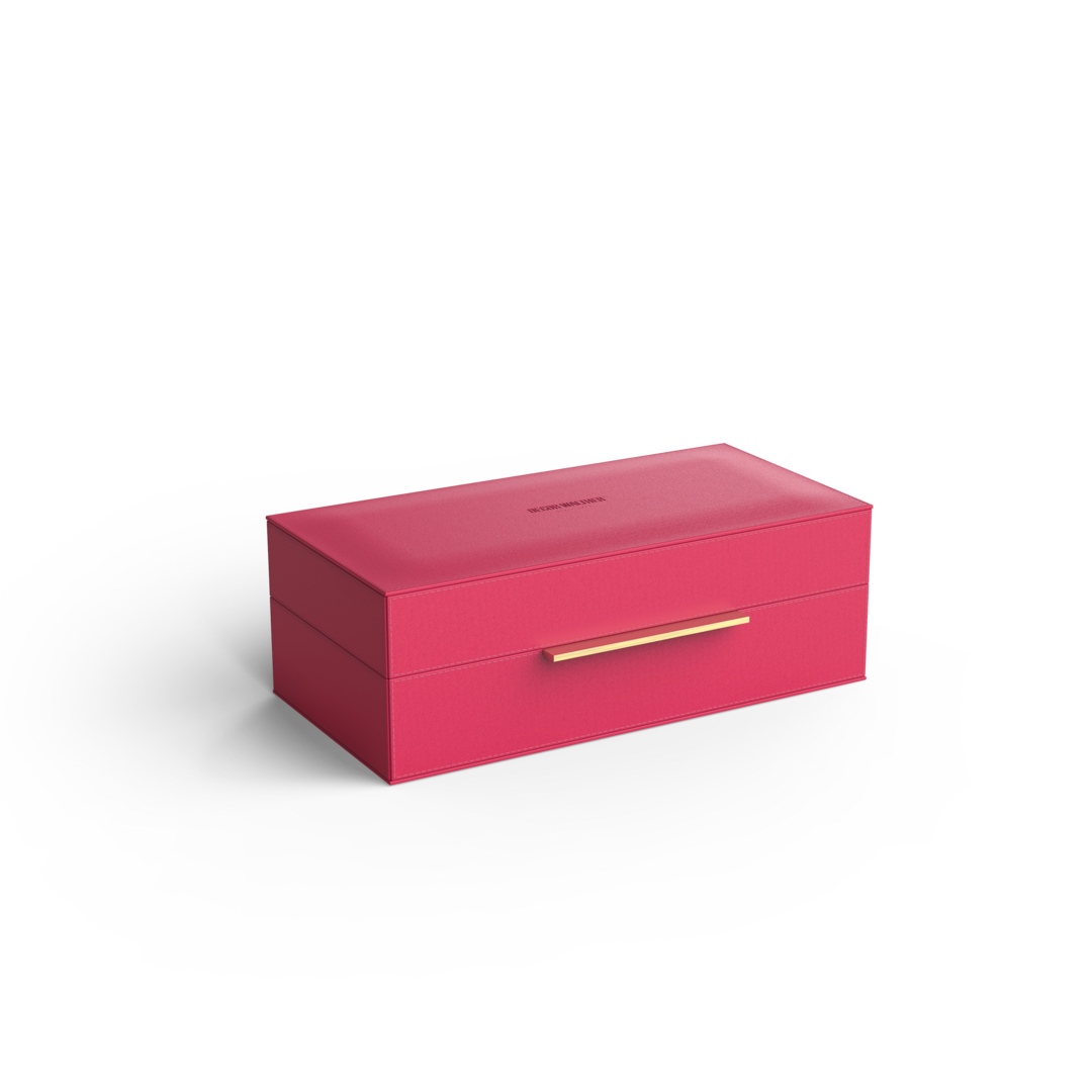 Decor Walther BROWNIE BOX S – Lederimitat Magenta – Art. 0939797