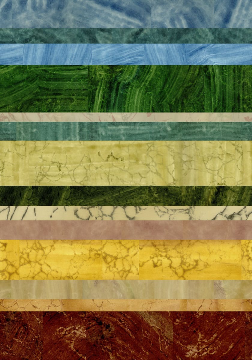Cole & Son Archival Marble Archival Multi, SKU 131/11034