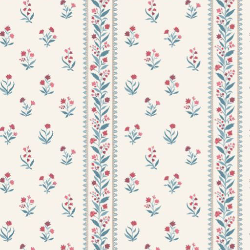 NINA CAMPBELL Tapete Petit Dapuri – NINA'S SIGNATURE COLLECTION-Tapeten-NINA CAMPBELL-NCW4493-01-TOJU Interior