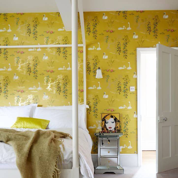 NINA CAMPBELL Tapete Swan Lake – SYLVANA-Tapeten-NINA CAMPBELL-TOJU Interior