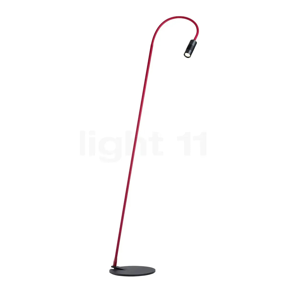 Oligo - Stehleuchte a little Bit-Stehleuchte-Oligo-Schwarz matt - Rot matt-44-898-25-25-TOJU Interior