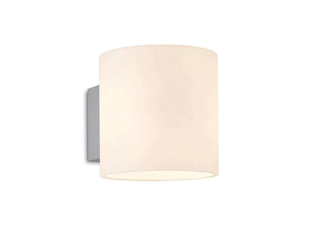 Oligo - Wandleuchte Project-Wandleuchte-Oligo-Glasschirm | Korpus Aluminium gebürstet | Schirm Weiß matt-40-918-10-12/21-TOJU Interior