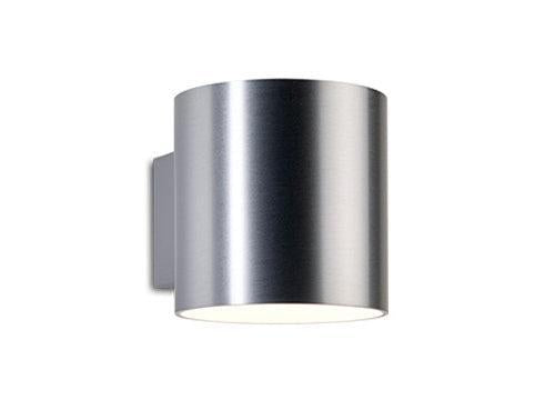 Oligo - Wandleuchte Project-Wandleuchte-Oligo-Metallschirm | Korpus Aluminium gebürstet | Schirm Aluminium gebürstet-40-918-10-12/12-TOJU Interior