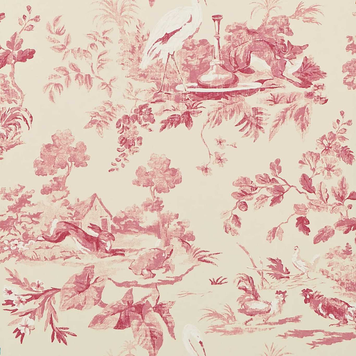 Sanderson - Tapete Aesops Fables-Tapeten-Sanderson-PINK DCAVAE101-DCAVAE101-Toju Interior