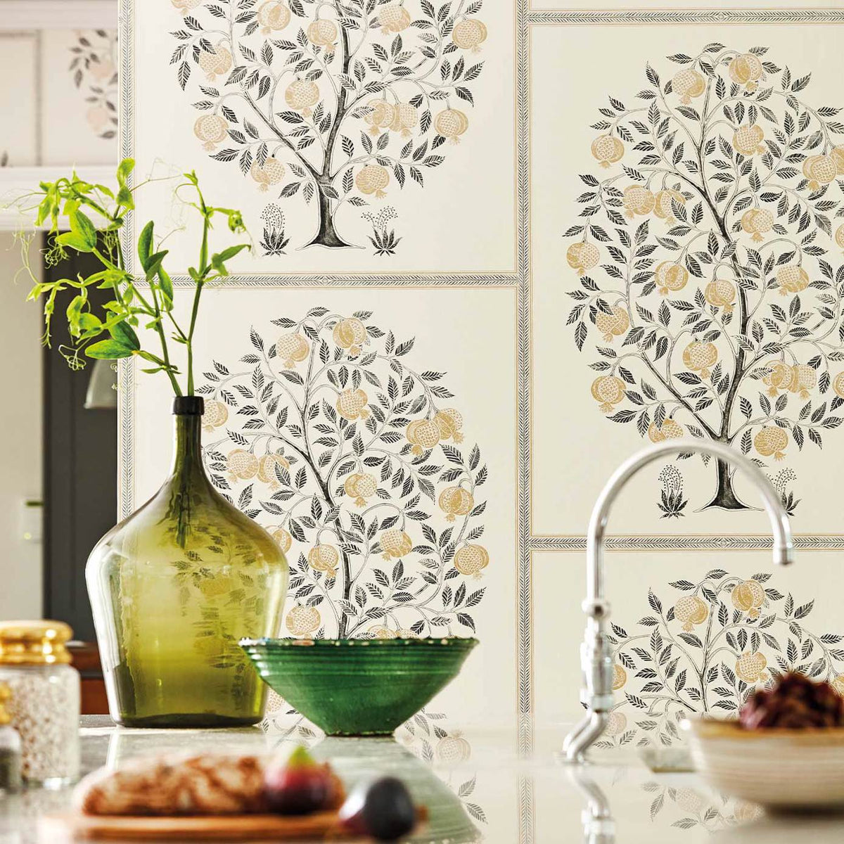 Sanderson - Tapete Anaar Tree-Tapeten-Sanderson--Toju Interior