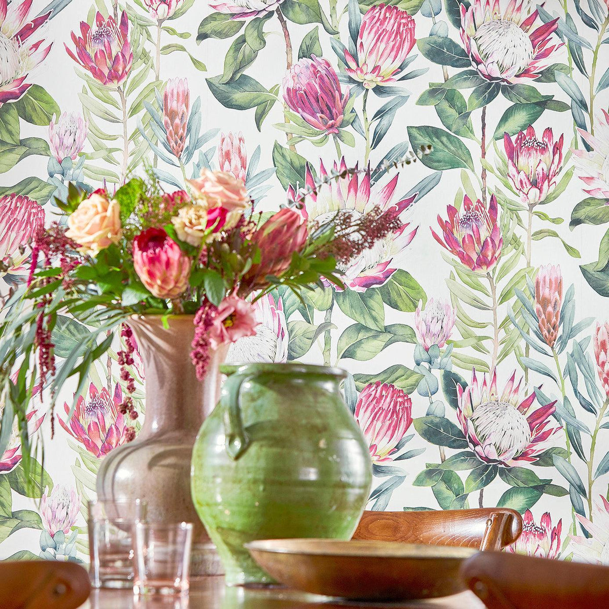 Sanderson - Tapete King Protea-Tapeten-Sanderson--Toju Interior
