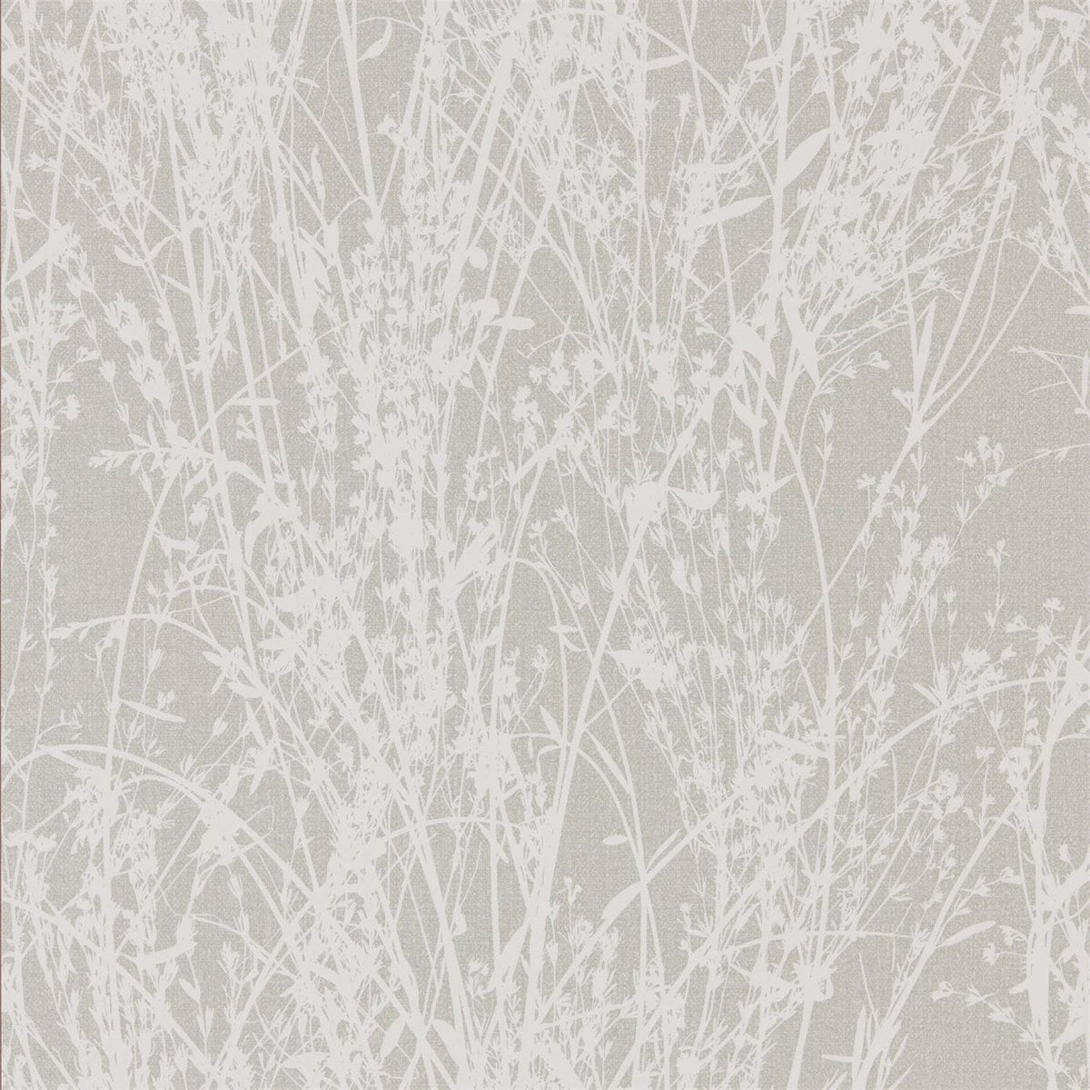 Sanderson - Tapete Meadow Canvas-Tapeten-Sanderson-WHITE/GREY 215694-215694-Toju Interior
