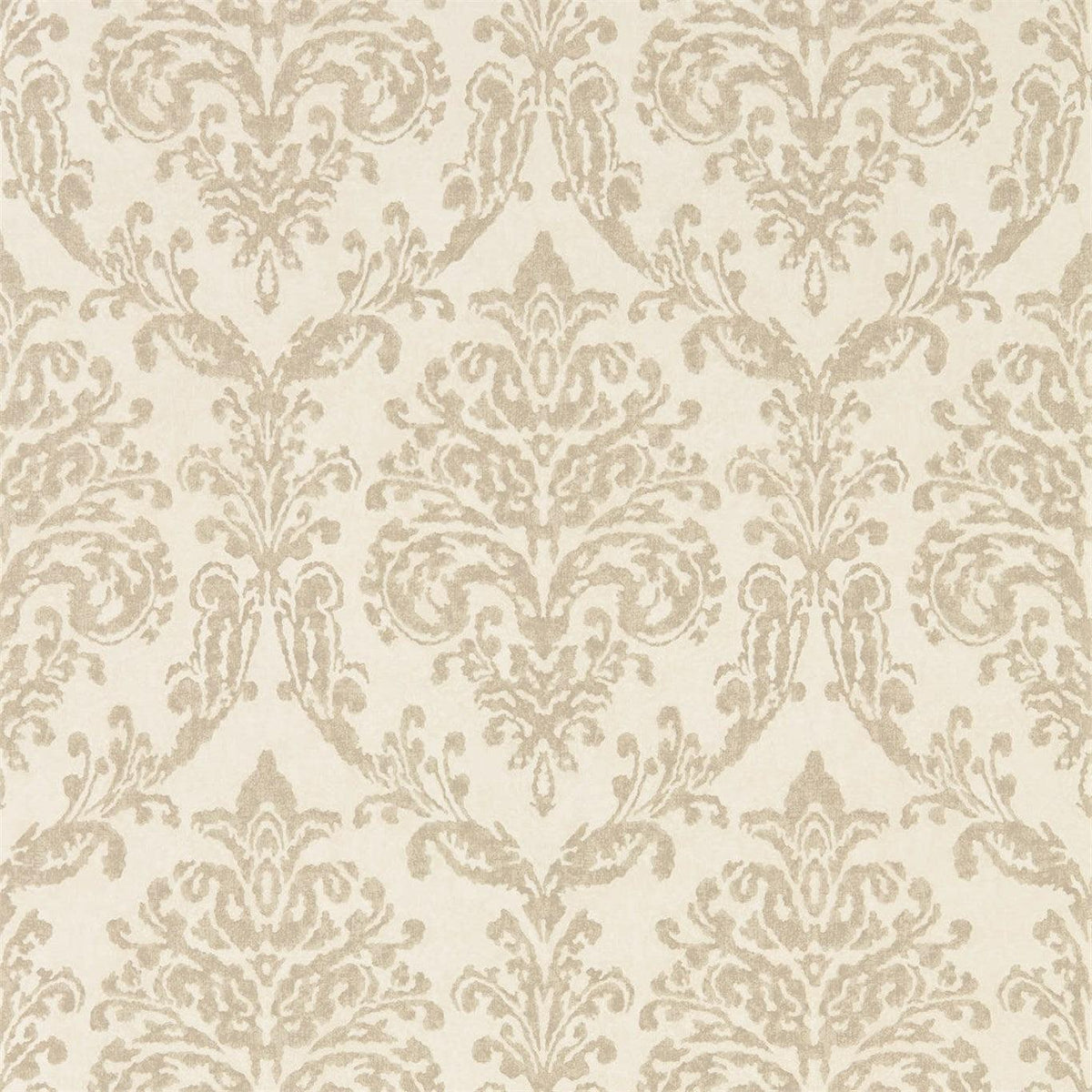Sanderson - Tapete Riverside Damask-Tapeten-Sanderson-CREAM/GOLD 216288-216288-Toju Interior