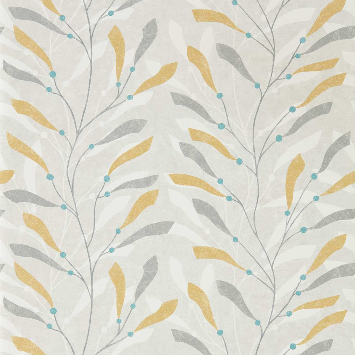 Sanderson - Tapete Sea Kelp-Tapeten-Sanderson-OCHRE/SLATE 216568-216568-Toju Interior