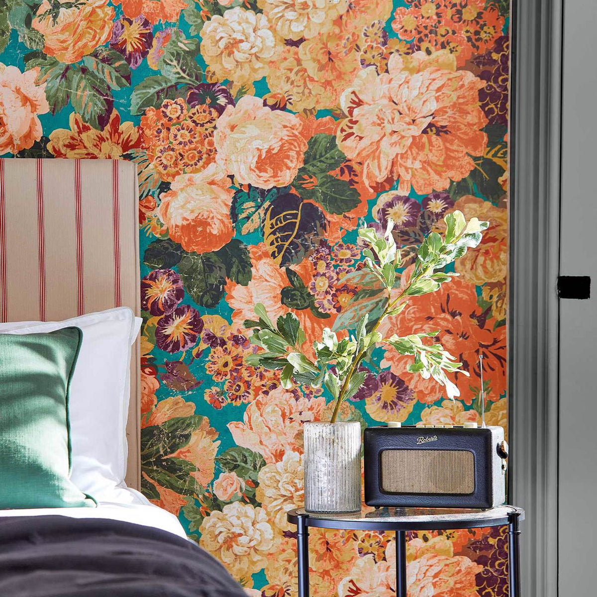 Sanderson - Tapete Very Rose and Peony-Tapeten-Sanderson--Toju Interior
