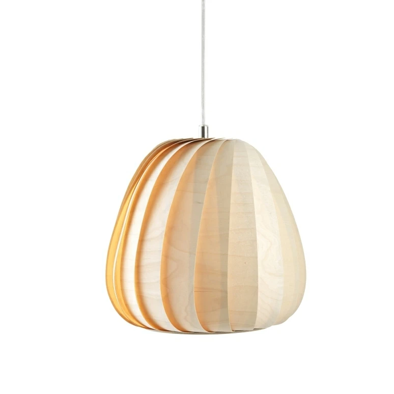 Tom Rossau - TR12 Pendelleuchte-Pendelleuchte-Tom Rossau-Ø30-Birch Natural-5744002221142-Toju-Interior