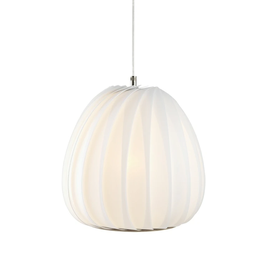 Tom Rossau - TR12 Pendelleuchte-Pendelleuchte-Tom Rossau-Ø30-Plastic White-5744002221159-Toju-Interior