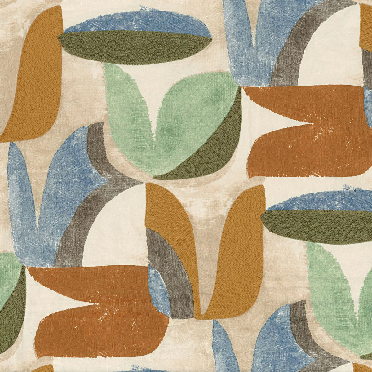 Casamance Lovesong – Moutarde Olive – 44720222