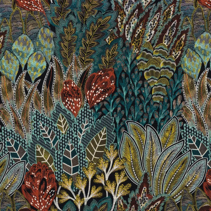 Casamance Salonga – Noir De Lune Vert – 47540321