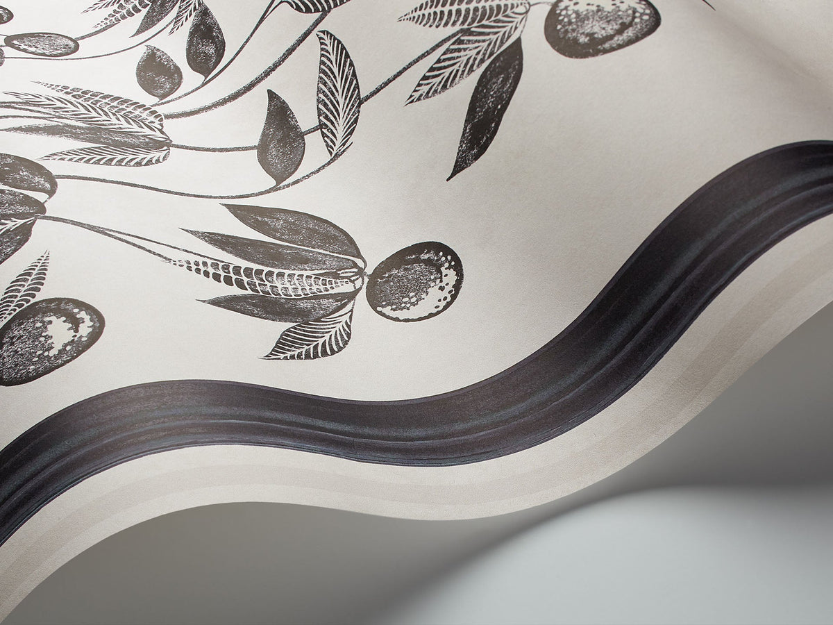 Cole & Son Trees of Eden LIFE – Charcoal & Parchment (113/14043), Detailansicht