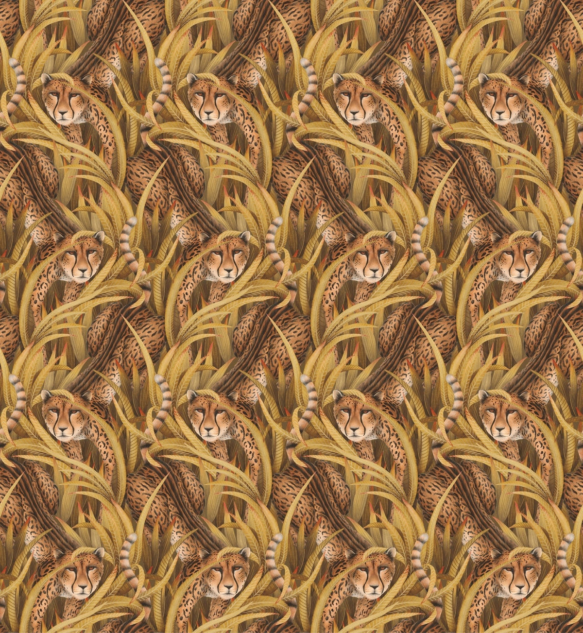 Cole & Son Cheetah Prowl Bronze 129/8043 – Muster