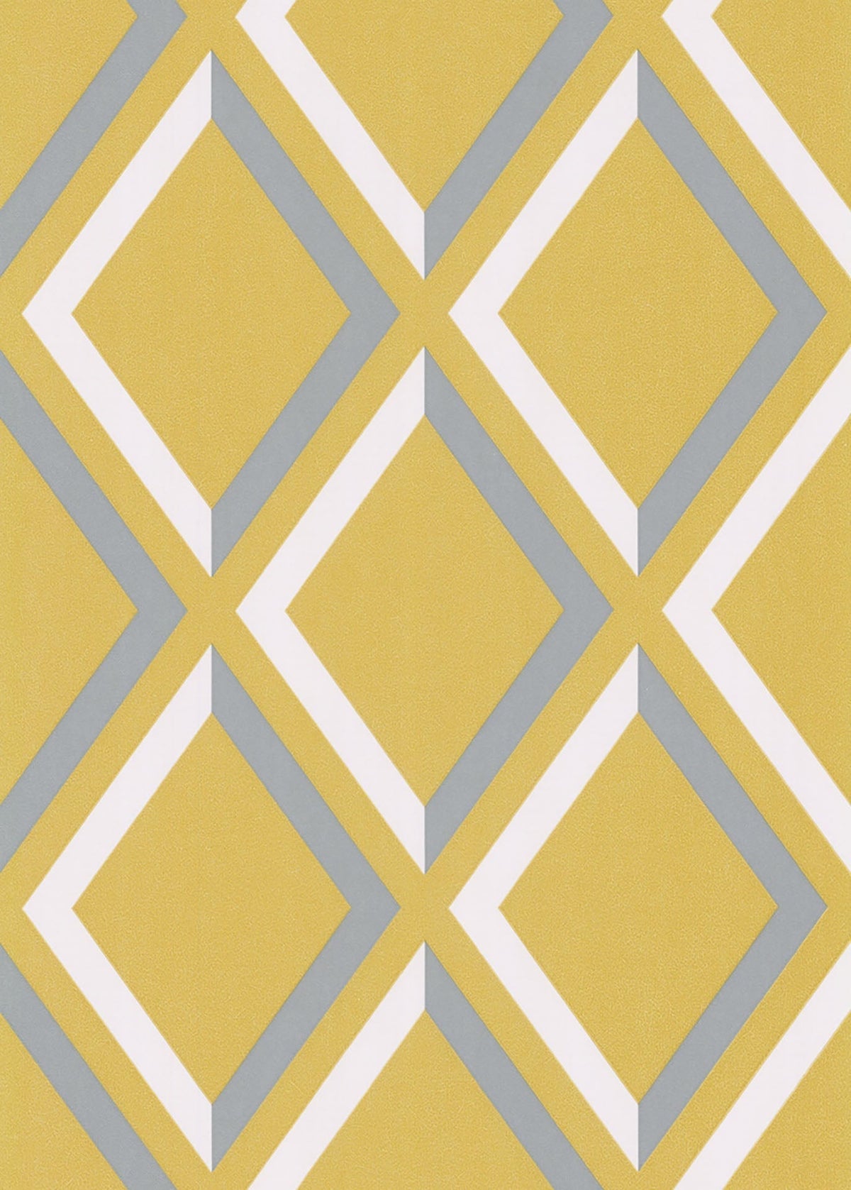 Cole & Son Pompeian White & Heath Grey on Chartreuse 66/3018 – Muster