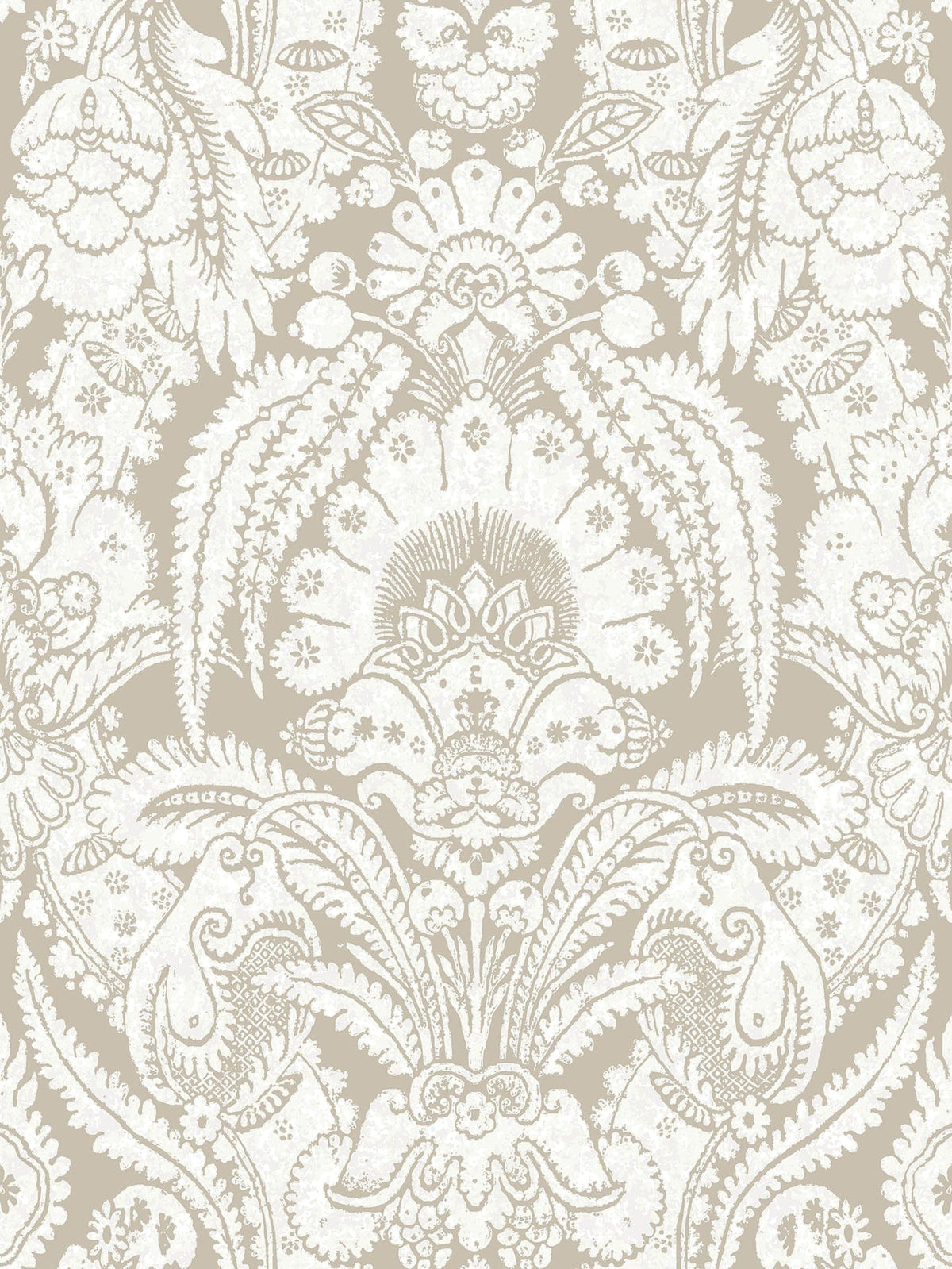 Cole & Son Chatterton Chalk on Taupe 94/2009 – Muster