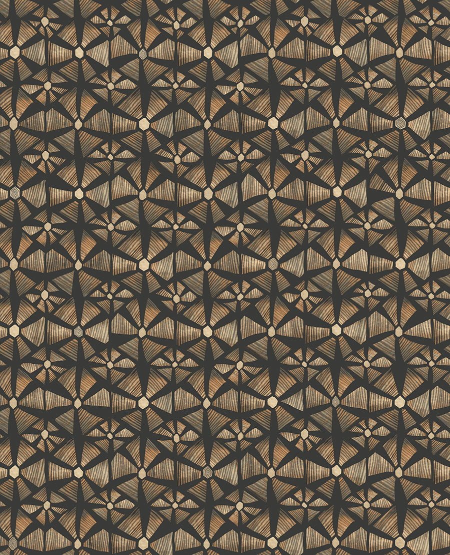 Cole & Son Kalahari, Spice & Black, 119/6028