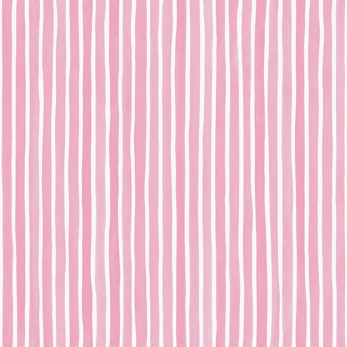 Cole & Son Croquet Stripe Tapete – Soft Fuchsia (110/5029), Musteransicht