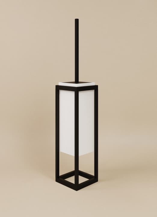 Cosmic The Grid Boden-/Wand-Toilettenbürstenhalter – Schwarz matt · WJC268A0000036