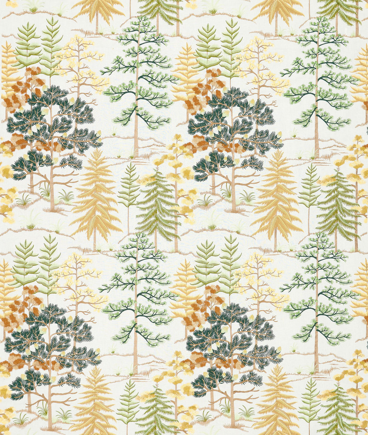 Osborne & Little Vana – Stoff – F8020-01 – Leaf / Gold