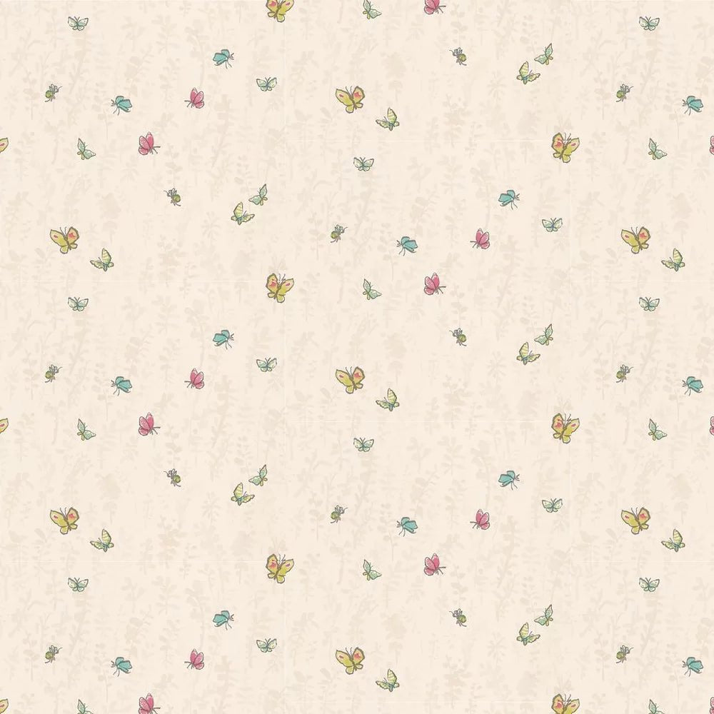 Osborne & Little Butterfly Meadow Tapete – Farbvariante W6061-04