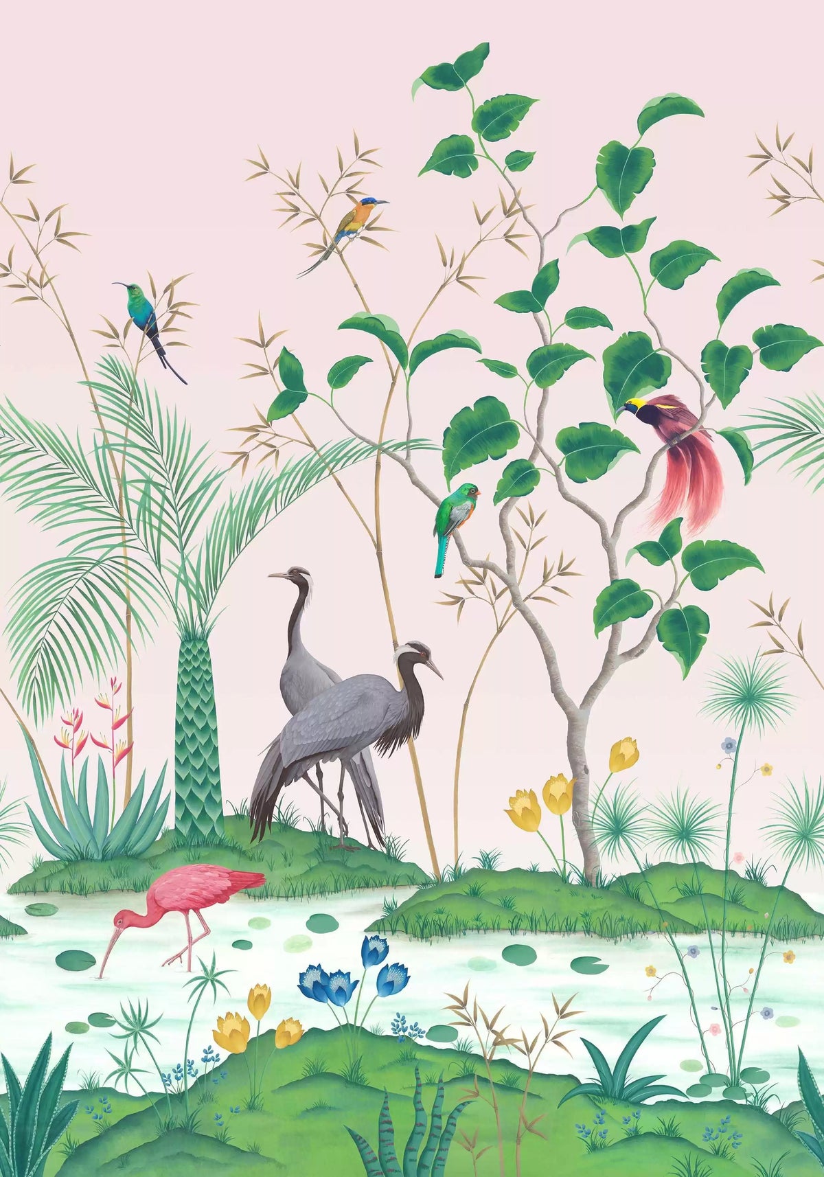 Osborne & Little Tapete Mirage – Farbvariante W7610-03