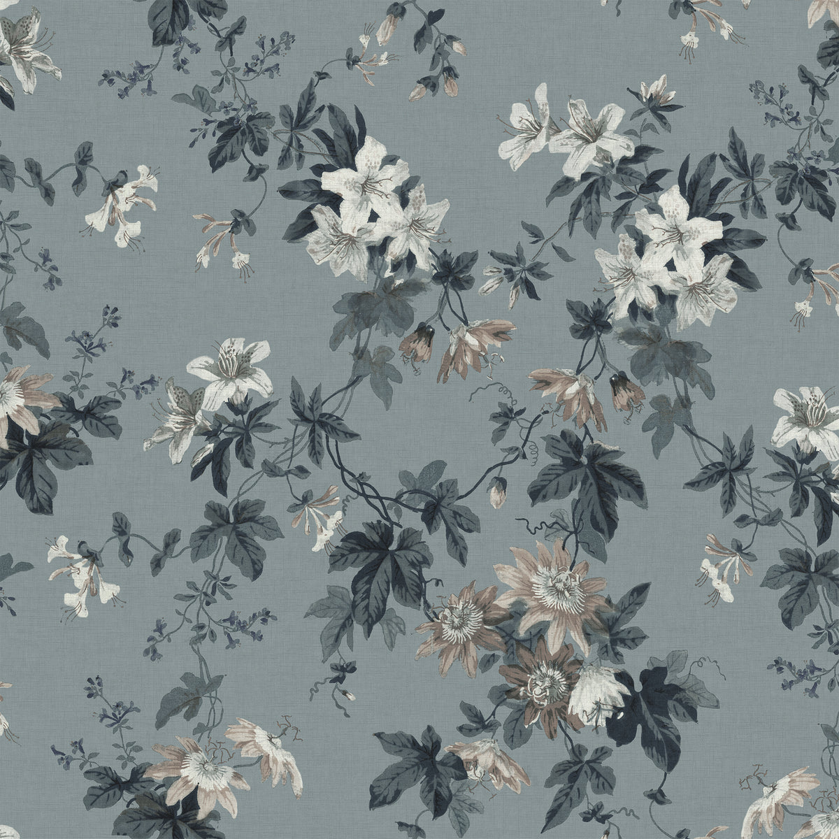 Sandberg Sandra Misty Blue 651-26 – Tapetenmuster