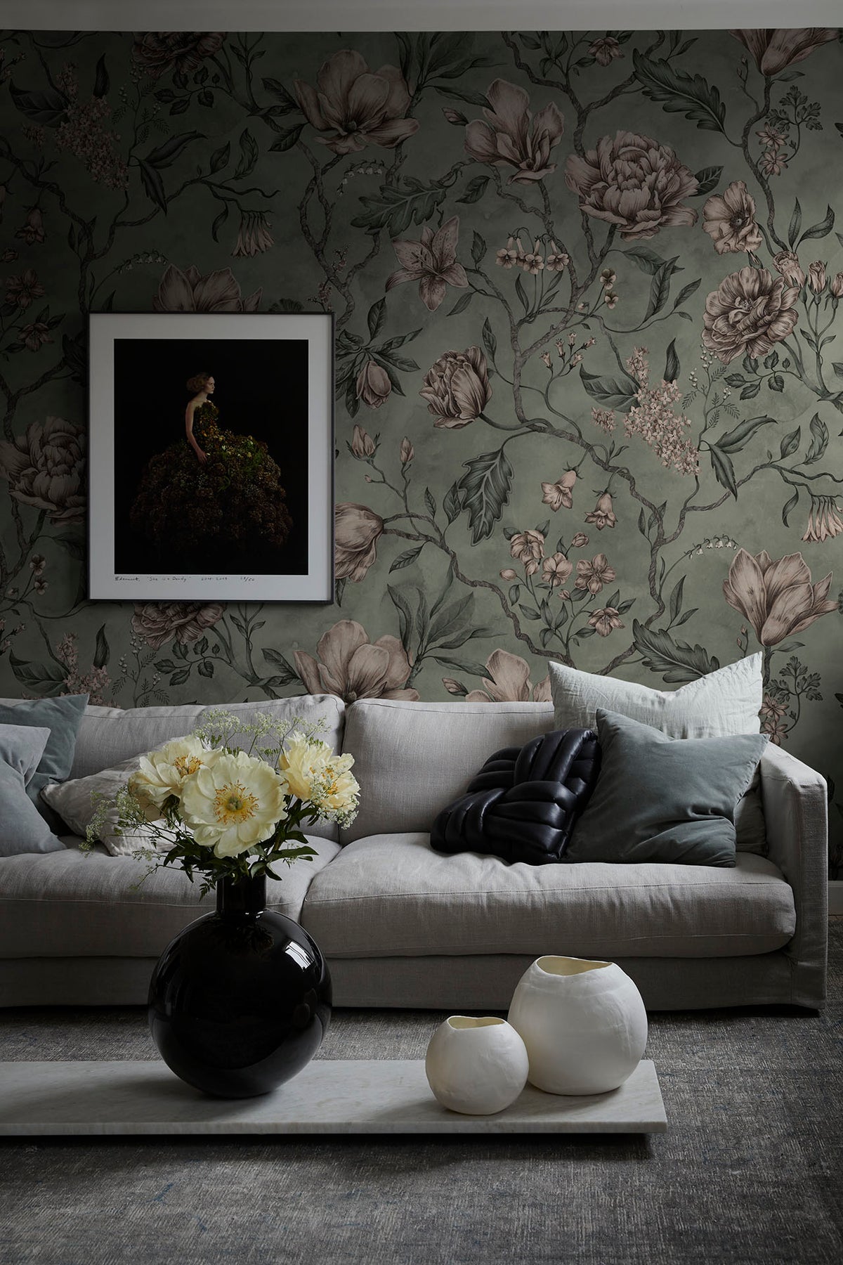 Sandberg Belinda Garden Green 663-38 – Raumansicht
