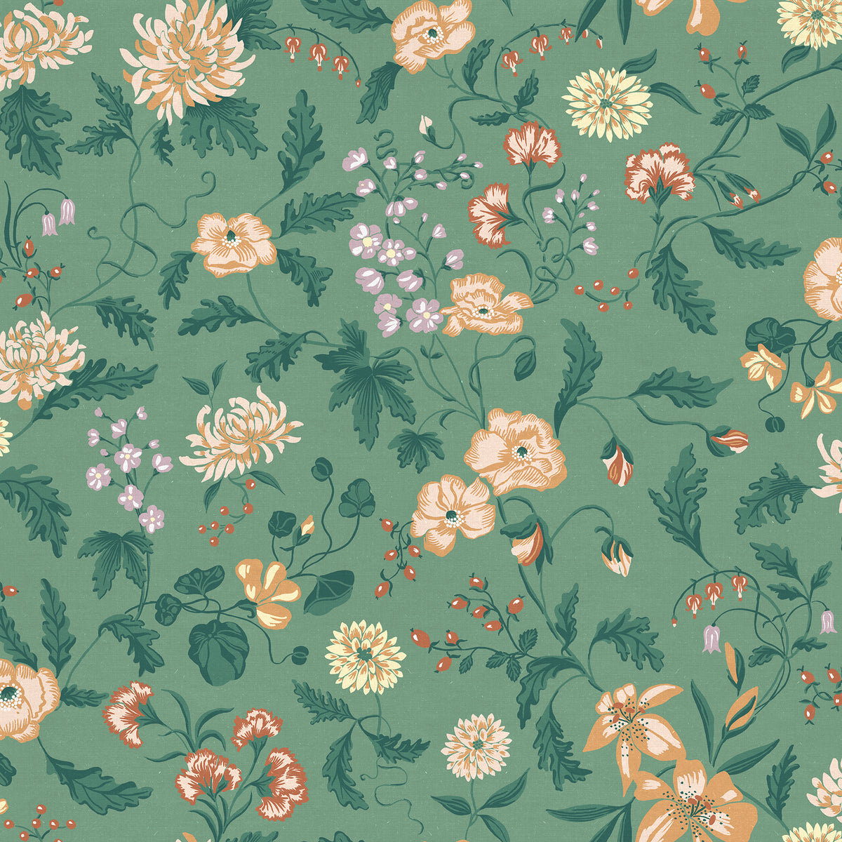 Sandberg Suzanne Emerald S10173 – Tapetenmuster