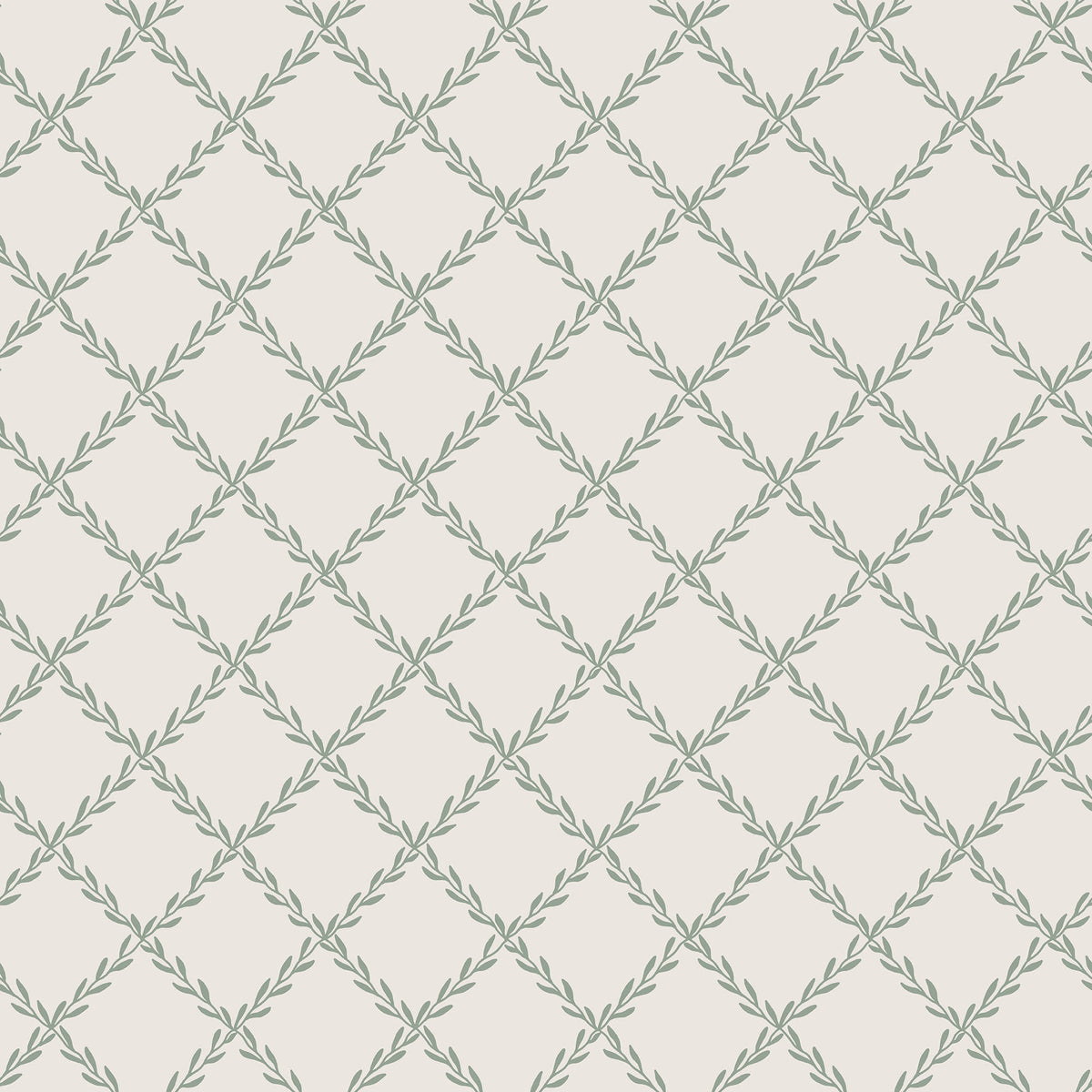 Sandberg Trellis Forest Green S10304 – Tapetenmuster