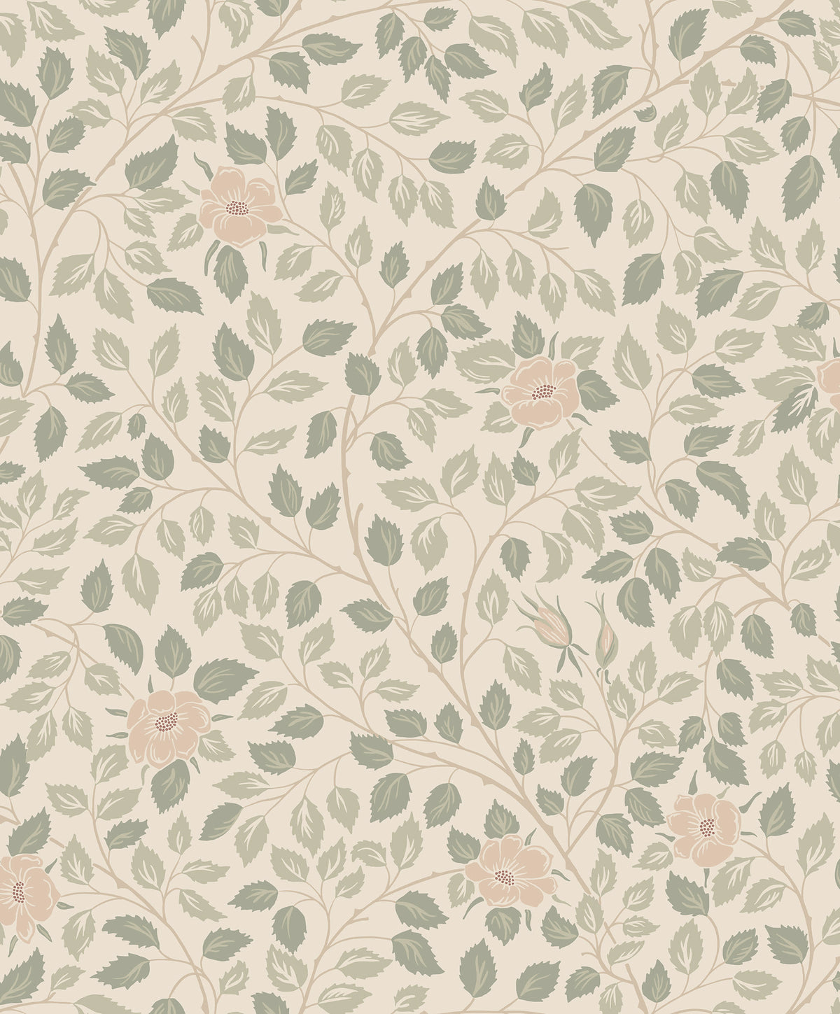 Sandberg Solliden Spring Green S10462 – Tapetenmuster