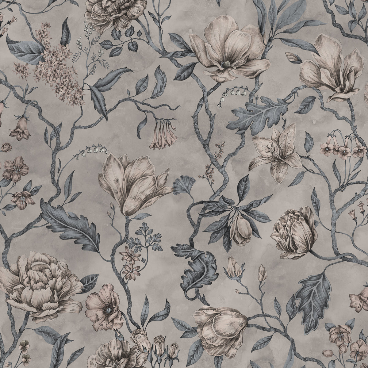 Sandberg Belinda Misty Blue 663-16 – Tapetenmuster