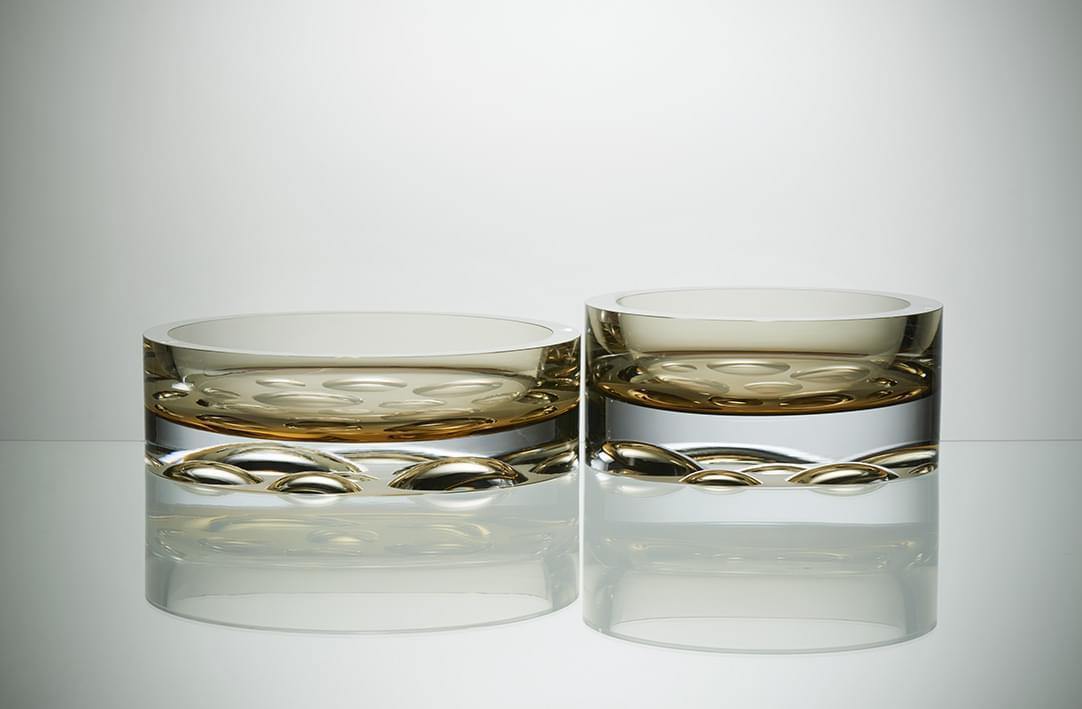 Anna Torfs - Deep Tisch Accessoires - Schale-Tisch Accessoires-Anna Torfs-small-champagne-TOJU Interior