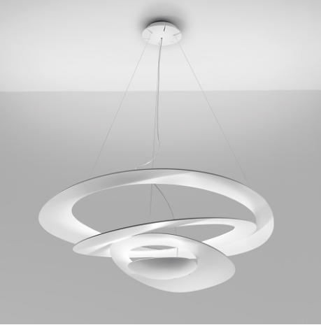 Artemide - Hängeleuchte Pirce Suspension LED-Leuchten-Artemide-Pirce Suspension LED - 2700K - White-TOJU Interior