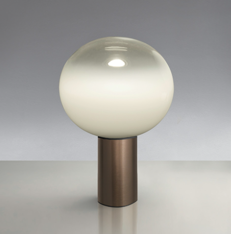 Artemide - Tischleuchte Laguna-Leuchten-Artemide-37 cm - Satin Bronze-TOJU Interior