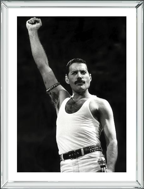 Brookpace Fine Art - Freddie Mercury-Wandbild-Brookpace Lascelles-Manhattan / Spiegelrahmen-TOJU Interior