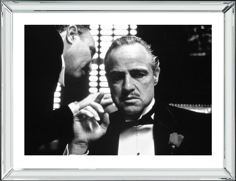Brookpace Fine Art - The Godfather-Wandbild-Brookpace Lascelles-Manhattan / Spiegelrahmen-TOJU Interior