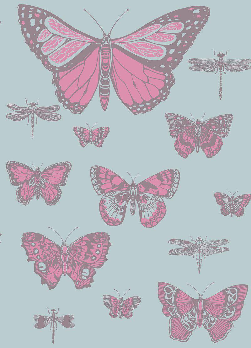 Cole and Son - Tapete Butterflies & Dragonflies Wallpaper-Tapeten-Cole & Son-TOJU Interior