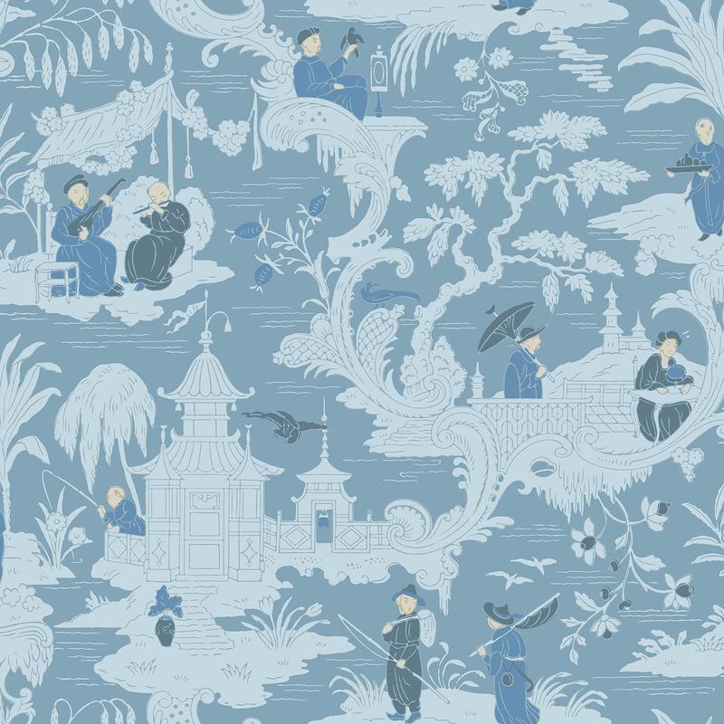 Cole and Son - Tapete Chinese Toile Wallpaper-Tapeten-Cole & Son-TOJU Interior