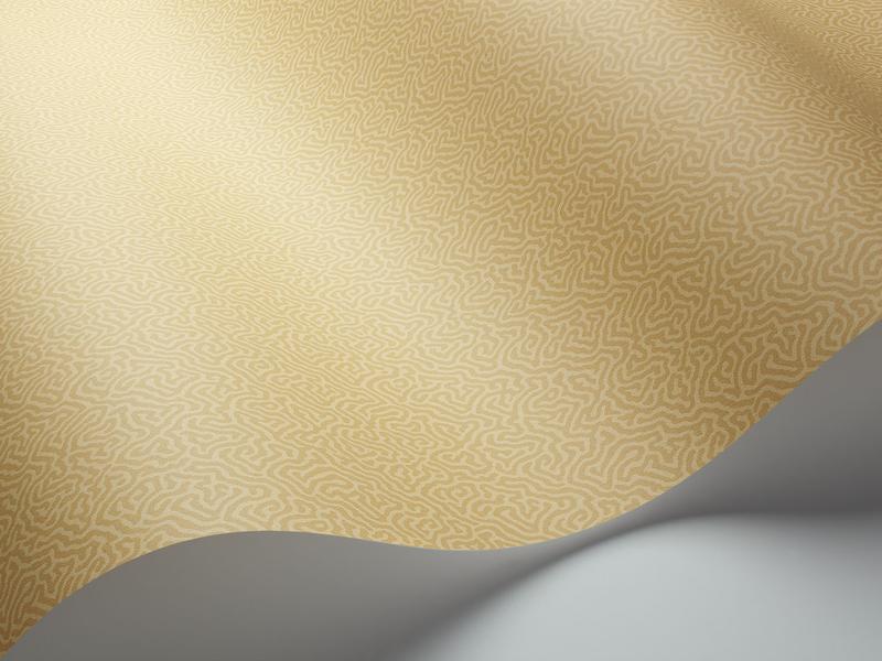 Cole and Son - Tapete Coral Wallpaper-Tapeten-Cole & Son-Ochre S106/5074-TOJU Interior