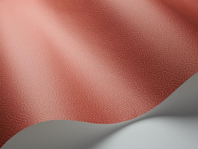 Cole and Son - Tapete Coral Wallpaper-Tapeten-Cole & Son-Red S106/5076-TOJU Interior