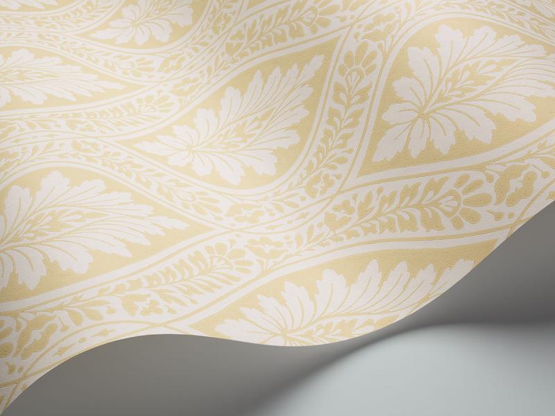 Cole and Son - Tapete Florence Wallpaper-Tapeten-Cole & Son-Yellow S88/9039-TOJU Interior