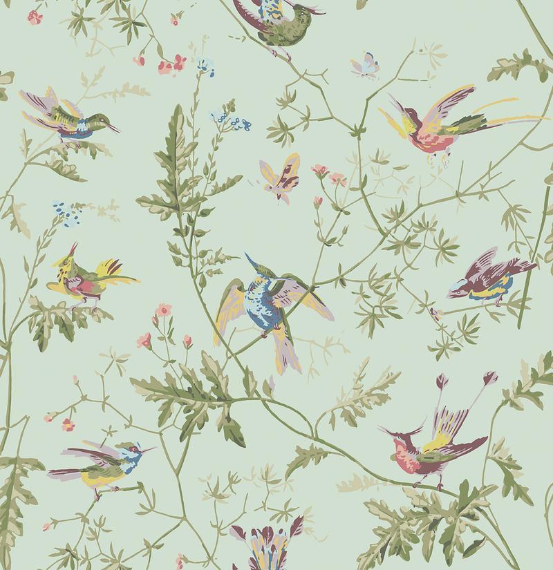 Cole and Son - Tapete Hummingbirds Wallpaper-Tapeten-Cole & Son-TOJU Interior