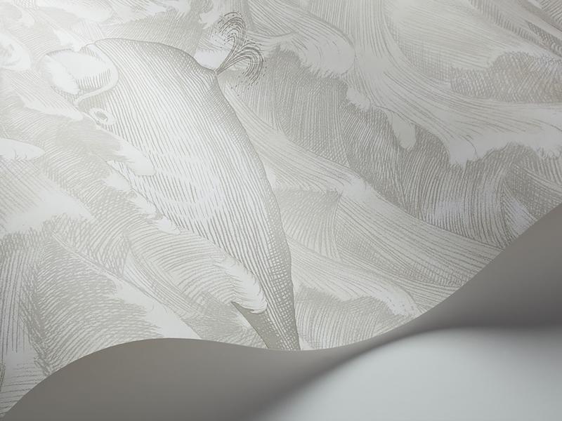 Cole and Son - Tapete Melville Wallpaper-Tapeten-Cole & Son-Stone & Chalk S103/1003-TOJU Interior