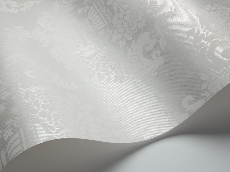 Cole and Son - Tapete Sudbury Wallpaper-Tapeten-Cole & Son-Print Room Blue S88/12048-TOJU Interior