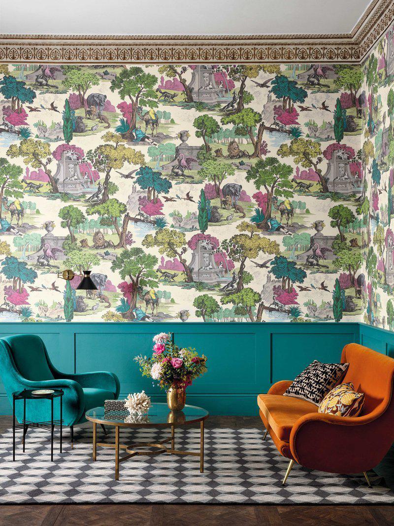 Cole and Son - Tapete Versailles Grand (2 roll set) Wallpaper-Tapeten-Cole & Son-TOJU Interior