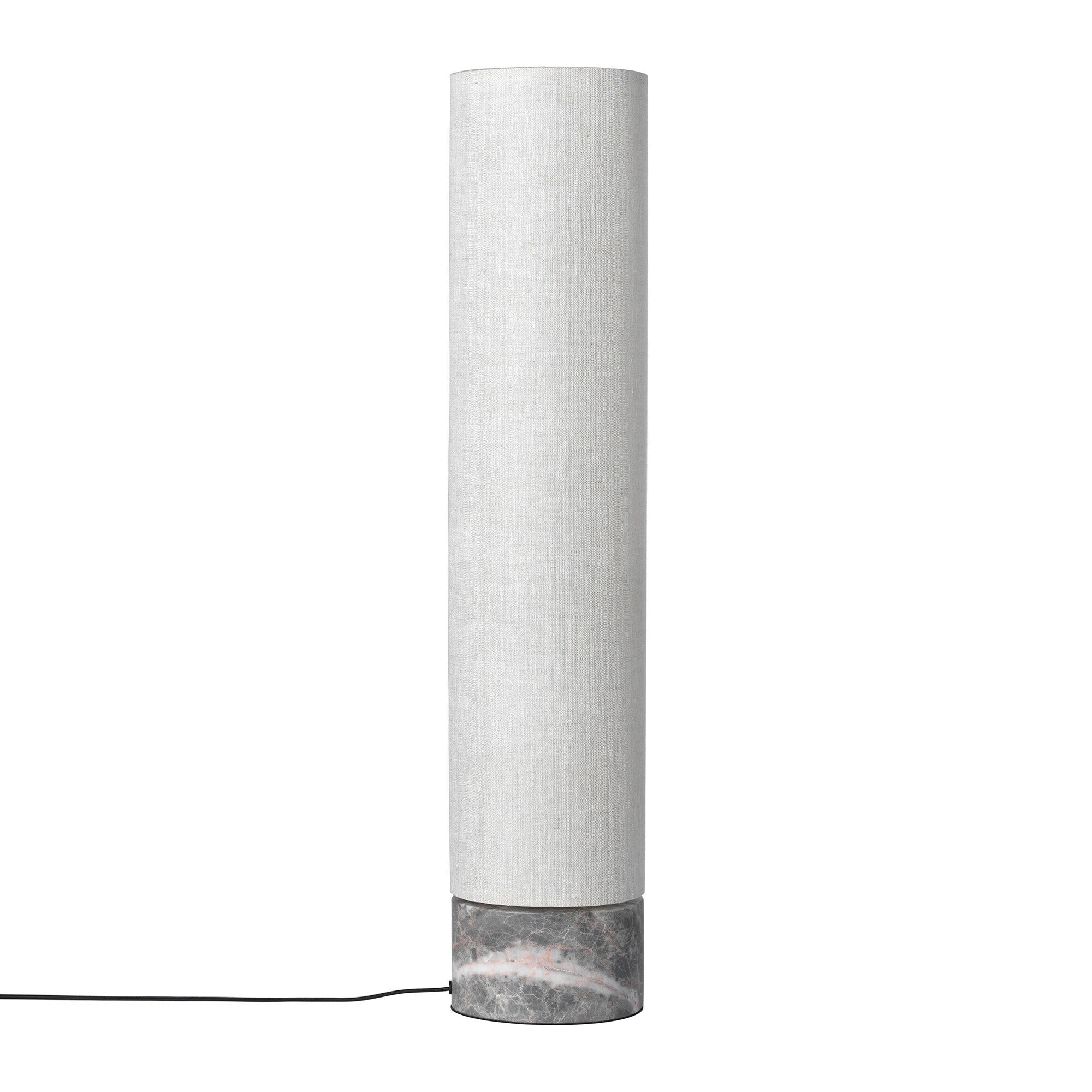 Gubi - Unbound LED Stehleuchte H 80cm-Gubi-Canvas natur/Schirm-TOJU Interior