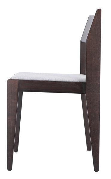 Jan Kurtz - Armlehnenstuhl Nora-Stühle-Jan Kurtz-Hellgrau - Esche lackiert-TOJU Interior